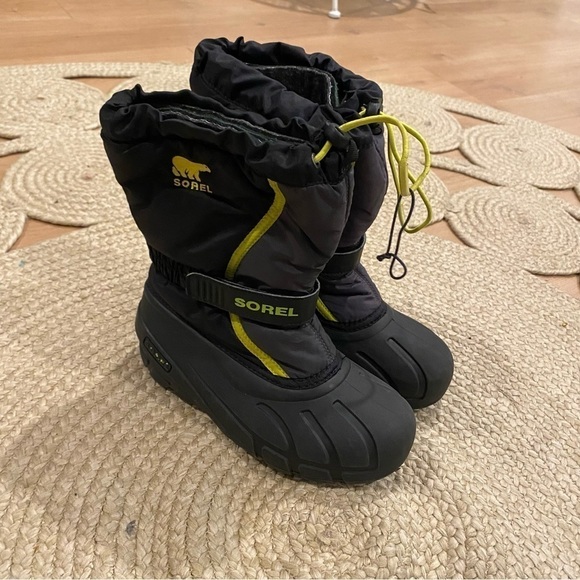 SOREL Kids Flurry™ winter snow boots Big Kid 4 insulated waterproof - Picture 3 of 7